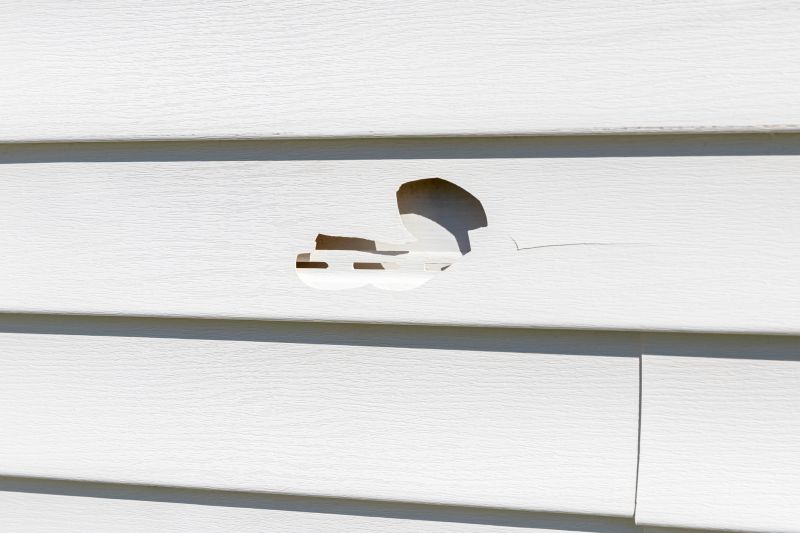 Seam Repair for Vinyl Siding